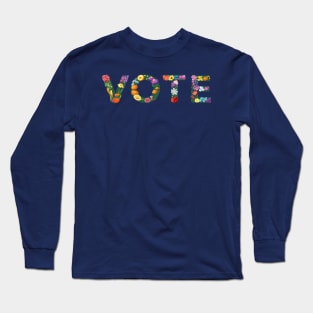 VOTE - Full of Flowers Long Sleeve T-Shirt